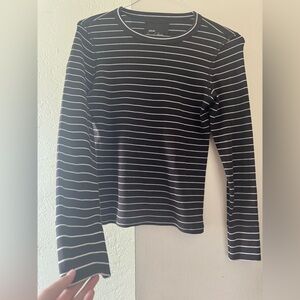 Aerie essential crew layering long sleeve top